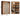 MEIHOUSE Medieval Rattan Glass Door Bedroom Wardrobe Modern Storage from MEIHOUSE