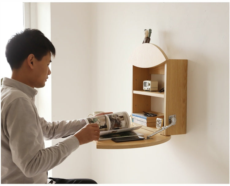 OGI NO RYOHIN Folding Wall Desk and Makeup Table from OGI NO RYOHIN