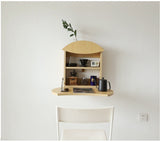 OGI NO RYOHIN Folding Wall Desk and Makeup Table from OGI NO RYOHIN