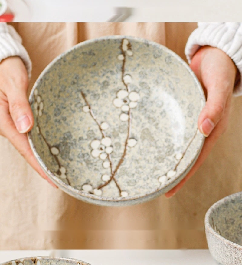 OKADA YAKI Five-Color Noodle Bowl Set from OKADA YAKI