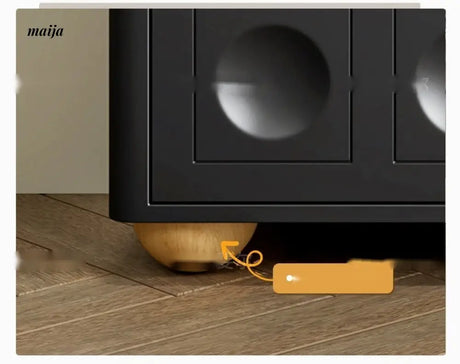 FEEL Medieval Black Chest of Drawers from FEEL