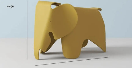 LOWERLEFT Decorative Children's Shoes Changing Stool from Lower Left