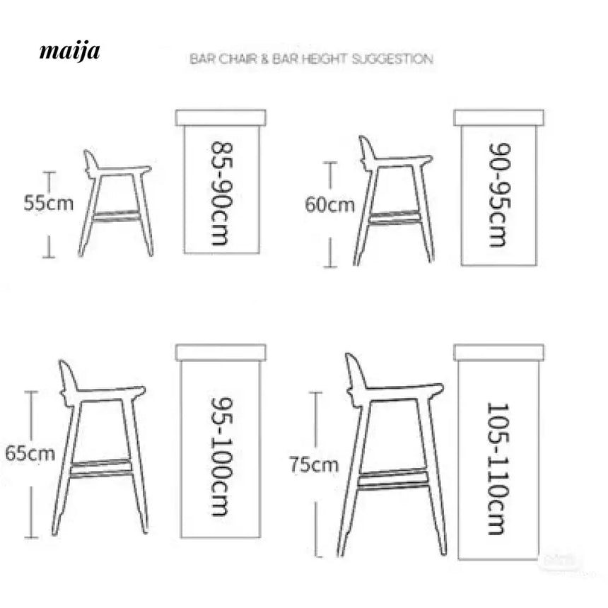 Wanda Plastic Bar Stool