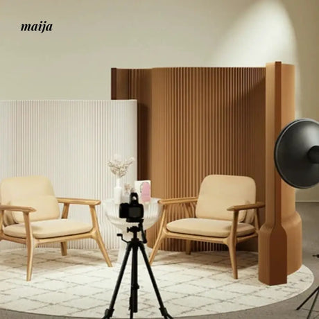 SHIBA Paper Flexible Partition Wall with Ledge from maija