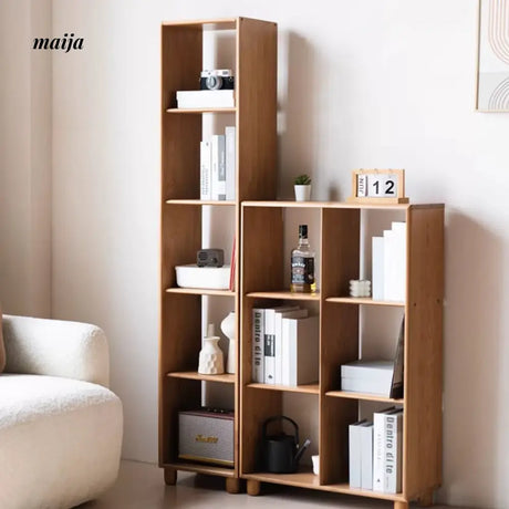 Cherry Wood Grid Shelf from maija
