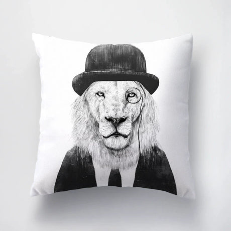 MISTYWOOD Cute Cat Pillow for Bed or Sofa from MISTYWOOD
