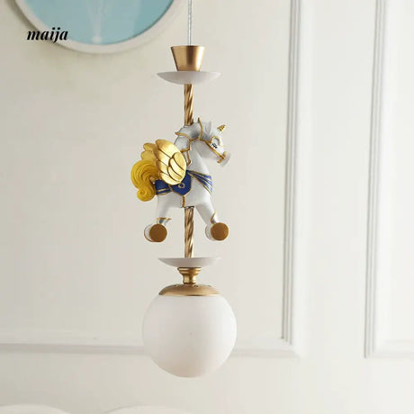 QXWD Circus Cartoon Ceiling Lamp Children's Room from QXWD
