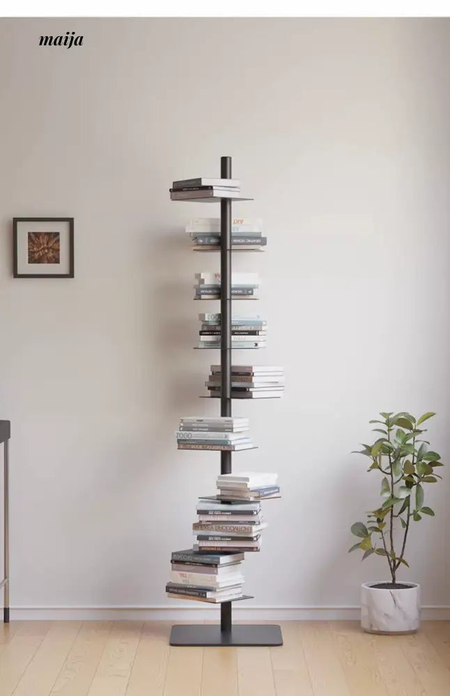 JINRAN Rotating Invisible Bookshelf Storage System from JINRAN