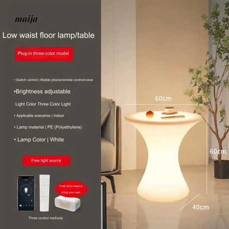 YUNLU Cylinder Side Table Lamp from MODENG