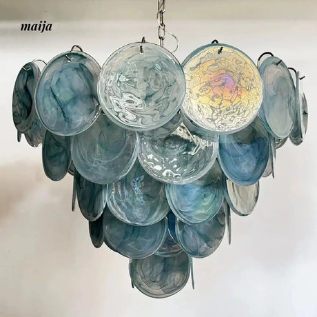 NANCY Italian Designer Glass Chandelier for Living Room from NANCY