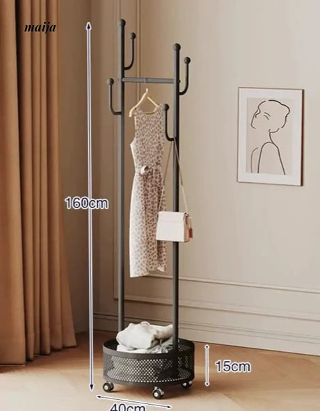 Herman Cream Laundry Basket Coat Hanger from Yate