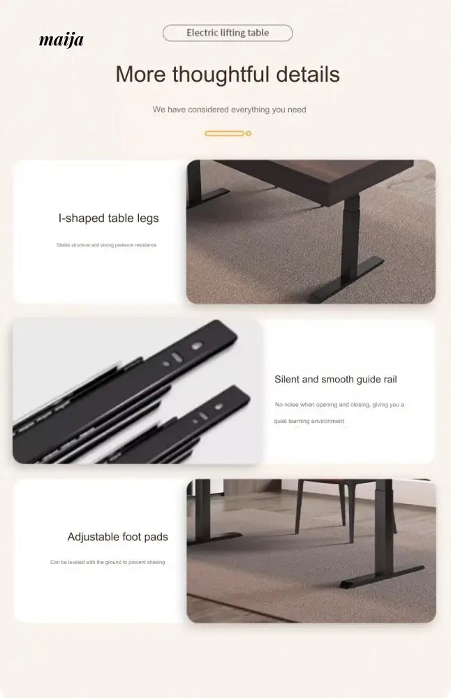 Modern Electric Lifting Desk from maija