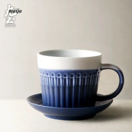 JOTO Eight Year Handmade Ceramics Couple Coffee Cup from JOTO