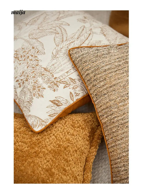 MISTYWOOD French Light Luxury Orange Pillow from MISTYWOOD