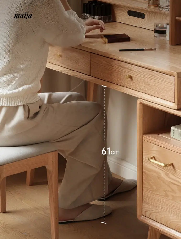 Sidney Dressing Table from Genji Wood Language
