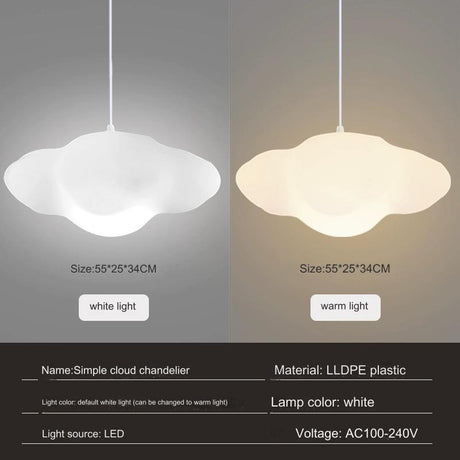 YUNLU 3D Cloud Ceiling Light from MODENG