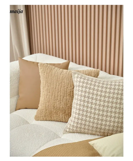 MISTYWOOD Retro High-End Leather Pillow from MISTYWOOD