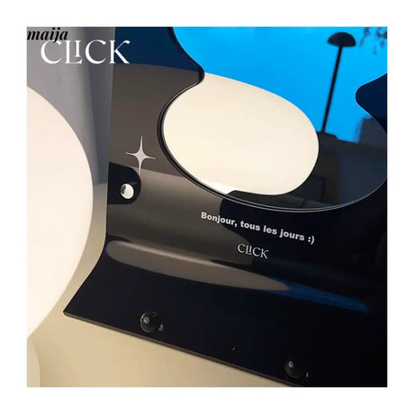 CLICK Shining Acrylic Makeup Mirror with Irregular Frame from CLICK