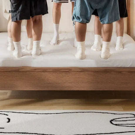 FUYUKI Jacksonville Solid Wood Bed from FUYUKI