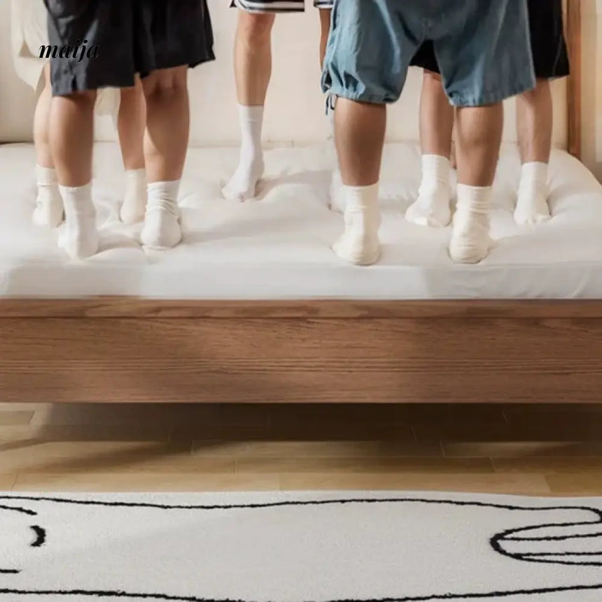 FUYUKI Jacksonville Solid Wood Bed from FUYUKI