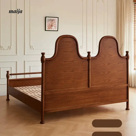 DOSMARS Hugo French Solid Wood Double Bed from DOSMARS