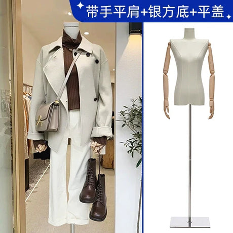 SM Diana Mannequin Head and Clothing Stand from SM