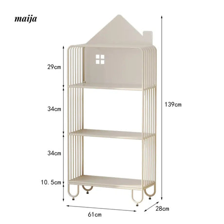 Little House Cream Storage Shelf from Kaiyashi