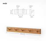 KIMACHI Wooden Load Bearing Coat Hooks from maija