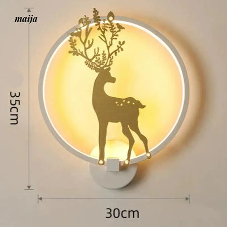RUIDUN Deer Wall Lamp from Ruidun