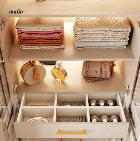 White Retro French Style Wardrobe from maija