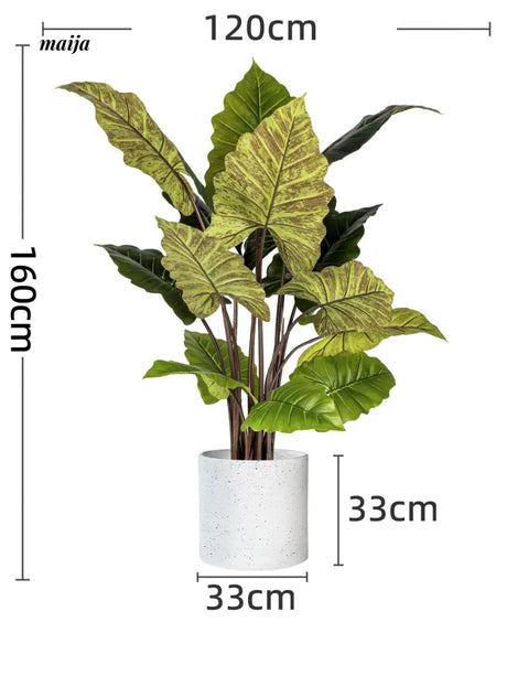 Artificial Rainbow Taro Plant from maija