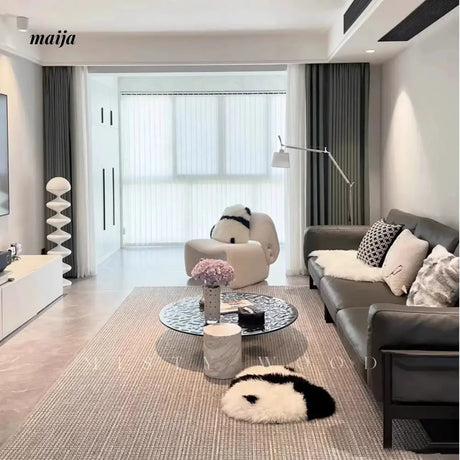 MISTYWOOD Cute Woolen Pillow Panda Design from MISTYWOOD
