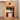 LINSYKIDS Brown Bear Wooden Study Desk and Cabinet from RZONE