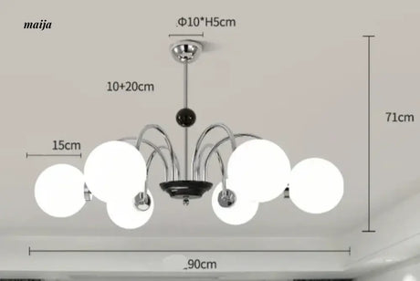 GVG Scandinavian Modern Minimalistic Ceiling Lamp from GVG