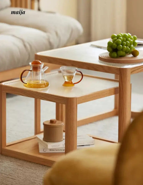 Aurora Oak Nested Coffee Table from maija