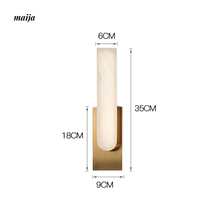 Hannie Rectangular Wall Scone from maija