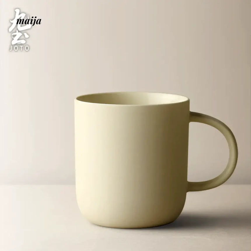 JOTO Ceramic Cup Handmade Coffee Mark Cup Set from JOTO