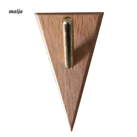 NHSJ Walnut Triangle Wall Hook from NHSJ