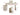 GEPH Olivia Cream Chest of Drawers Dressing Table from GEPH