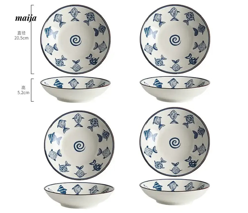 MOSE Cherry Blossoms Dinner Plate Set from MOSE