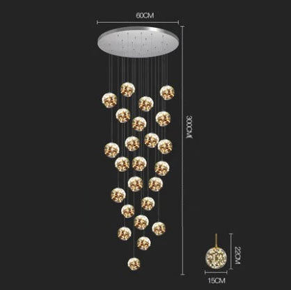 Twinkle Staircase Chandelier from maija