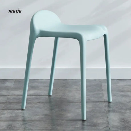 (Set of 2) Low Backrest Pastel Colour Dining Chair from Yishengtao