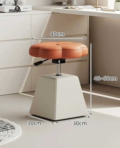 Flower Liftable Dressing Stool from Kaiyashi
