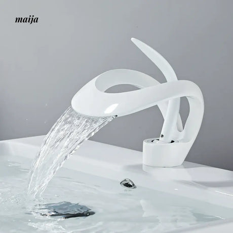Crown Waterfall Basin Faucet from Kaiyashi