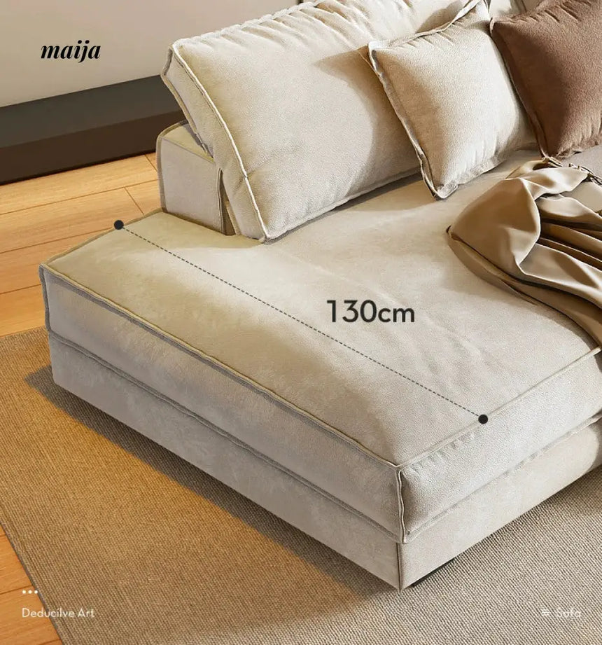 YS Budapest Frosted Large Corner Sofa from KIMACHI