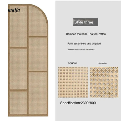 Tatiana Solid Wood Partition Wall from maija