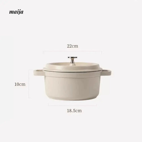 CAROTE Cast Iron Stew Pot and Soup Pot from CAROTE