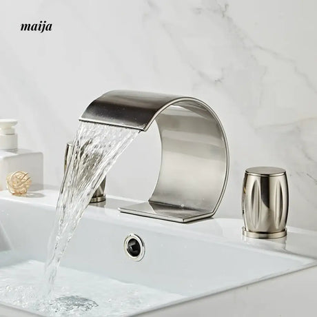 Crescent Waterfall Faucet from Kaiyashi