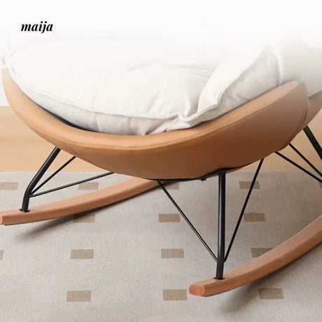 GENJI Eggshell Rocking Chair from GENJI
