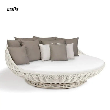 GERMAIN Theodore Outdoor Rattan Swing from GERMAIN